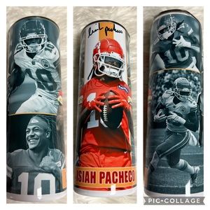 Brand new 20 ounce metal Tumblr with straw Kansas City #10